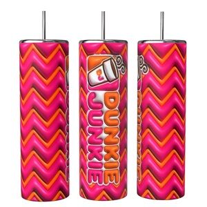 3D Design DUNKIE Junkie Stainless Steel sublimated Tumbler